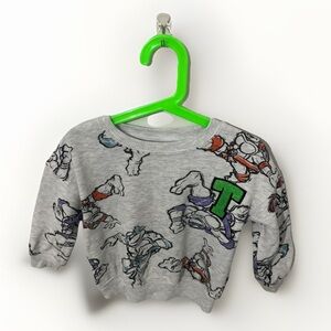 Kids Graphic Sweatshirt - Gray